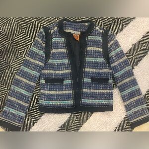 tory burch tweed jacket
